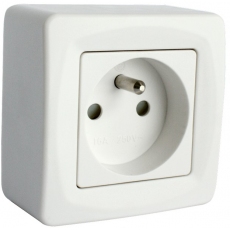 Single French Power Socket-Uniform