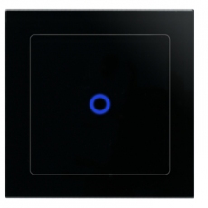 iTabletSingle Remote Touch Single Switch Tablet Glass-black