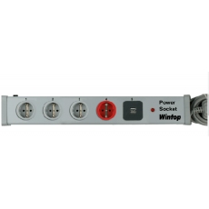 iSocket Remote Portable Socket with Energy Measurement and USB socket-White