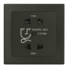 Tablet刮须插座 110V/240C -豪华灰-收缩装