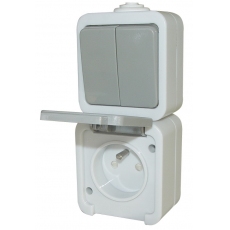 IP44 Waterproof Single 2-way s...