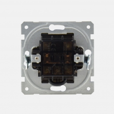 Face Shuko Socket with LED-Silver