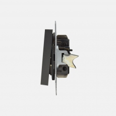 System 55 Face Single Switch-without frame-Anthracite