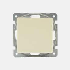 System 55 Face Single Switch without frame-ivory