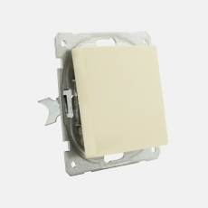 System 55 Face Single Switch without frame-ivory