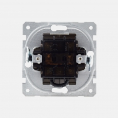 Face Double Switch-without frame-Silver