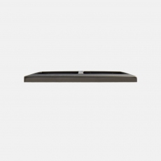 LUX METAL DOUBLE OUTLINE FRAME-STAINLESS STEEL
