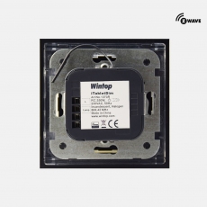 iTabletDim Glass Touch Dimmer-EU-Black