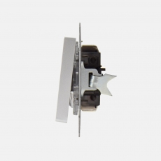 Doorbell Switch with light-Silver-Face
