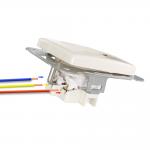 KARAT 单位德式插座自动压线-象牙色