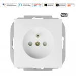 Wintop AI WiFi智能模块 法式插座63L 白色
