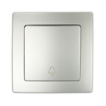 55FC 门铃开关银色