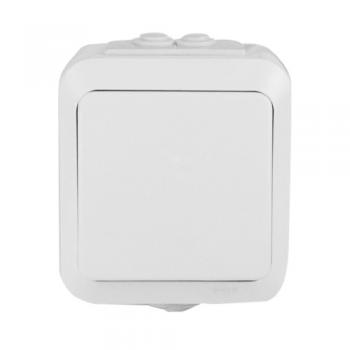 IP54 Single Switch-White- MaskA