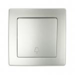 55FC 门铃开关银色