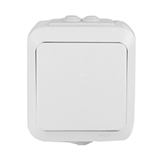 IP54 Single Switch-White- Mask...