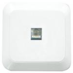 SINGLE COMPUTER DATA SOCKET-WHITEAthene