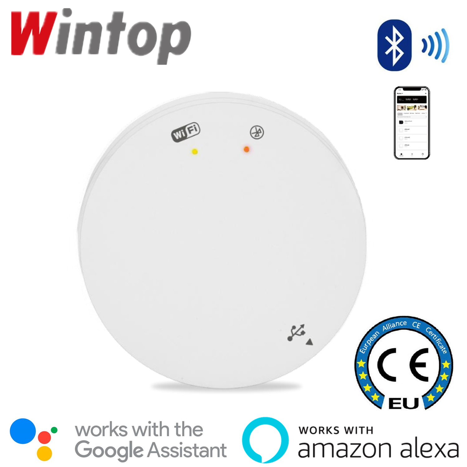 2020 Wintop新品WIFI蓝牙网关CE认证