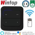 63AP APOLLO灰色WIFI智能场景开关，手机远程遥控，语音控制