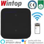 63AT ATHENE灰色WIFI智能窗帘开关，手机远程遥控，语音控制