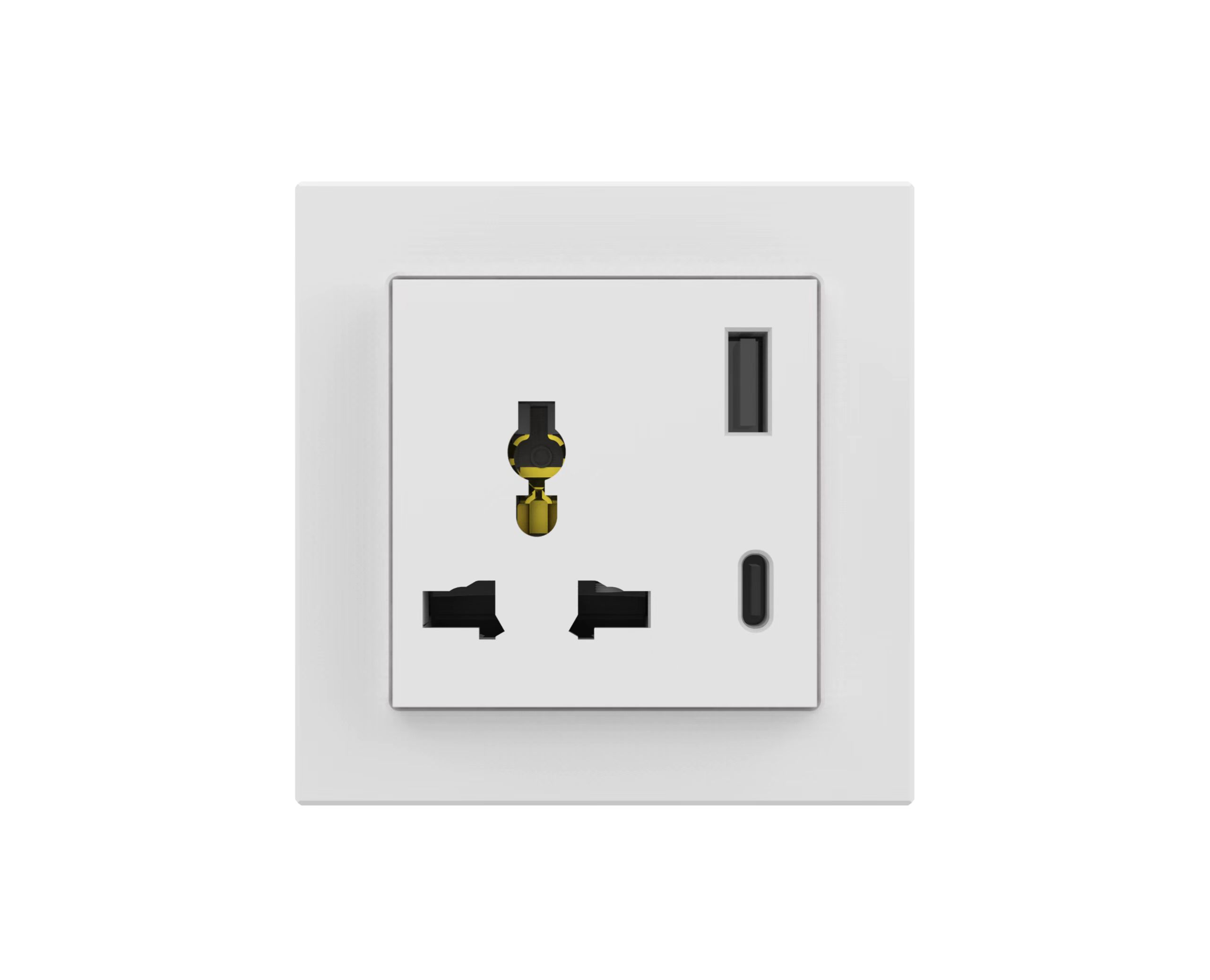 1297F-5-S100   FACE  universal socket with  TYPE A+C