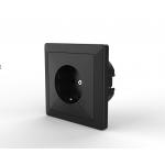 63L eSocket WiFi Schuko Socket With Switch  Black