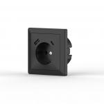 1238L-S340   LUX Schuko socket with USB