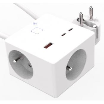 Socket3 FR+USB A+2C white