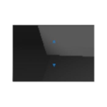 116 wifi Touch Remote Shutter Switch Module Black Glass