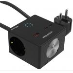 Socket3 2 SK+USB A+2C100 gray