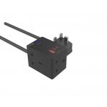 bSocket3 BT with 1.5m cable  3 BS+USB A+2C black