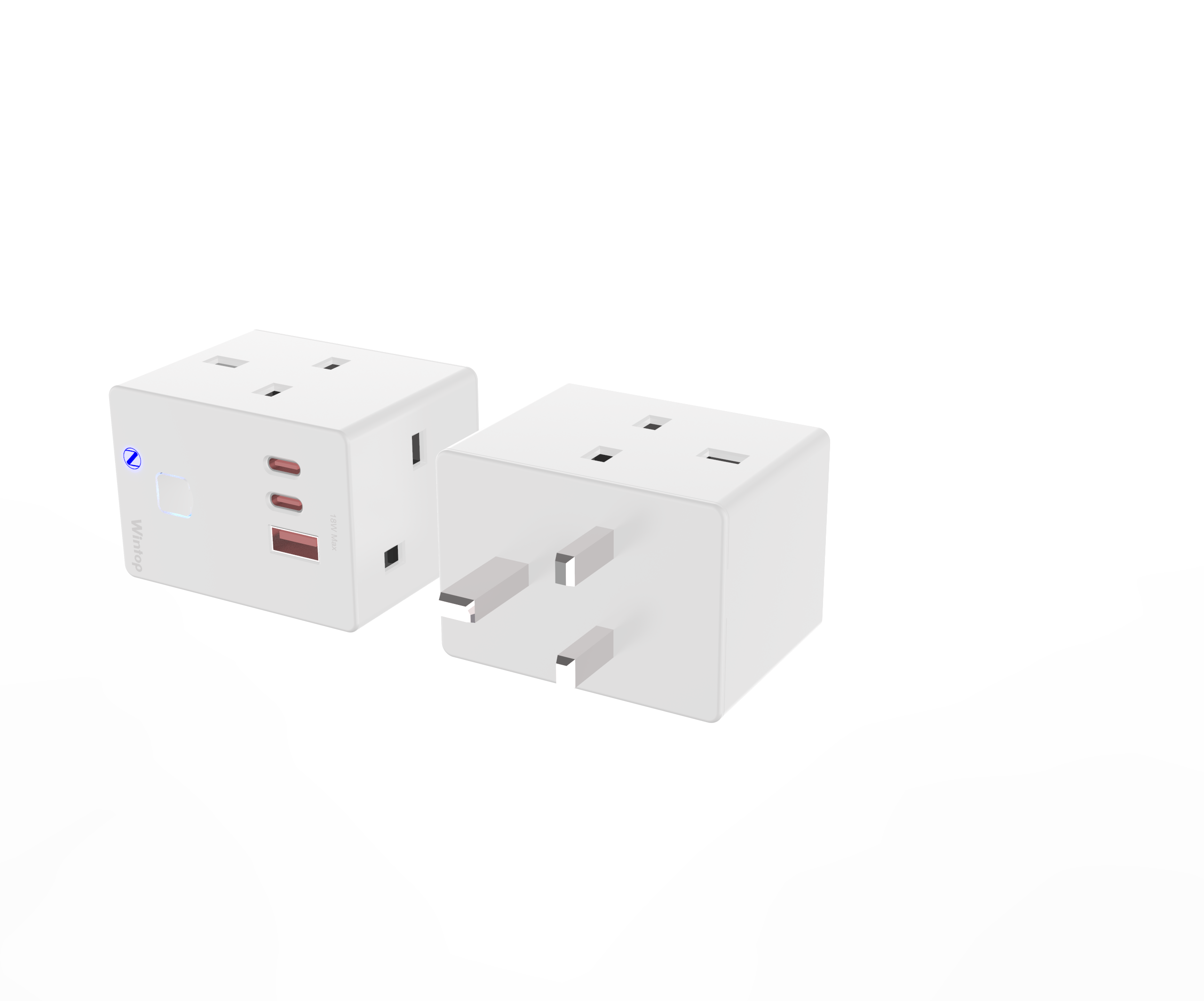 gPlug3 ZigBee 3 BS+USB A+2C white