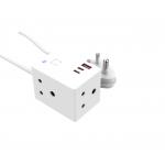 gSocket3 Zigbee with 1.5m cable 3 ZA+USB A+2C white