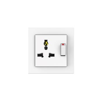 DP switched universal socket outlet 