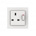 13A DP switched socket outlet