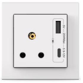 5A socket outlet with USB A+C