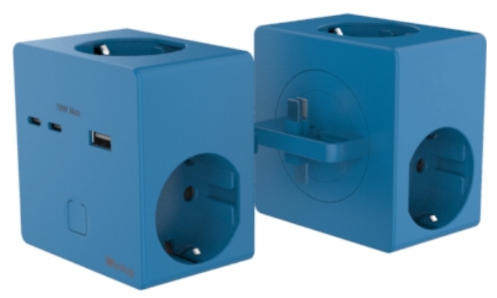 bTrack3 BT 3SK+USB A+2C blue