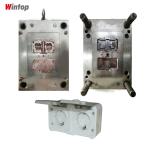 Plastic Injection molding for Double Schuko socket