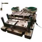 Automatic Riveting Stamping Die with Vibrating Feeding  for metal parts