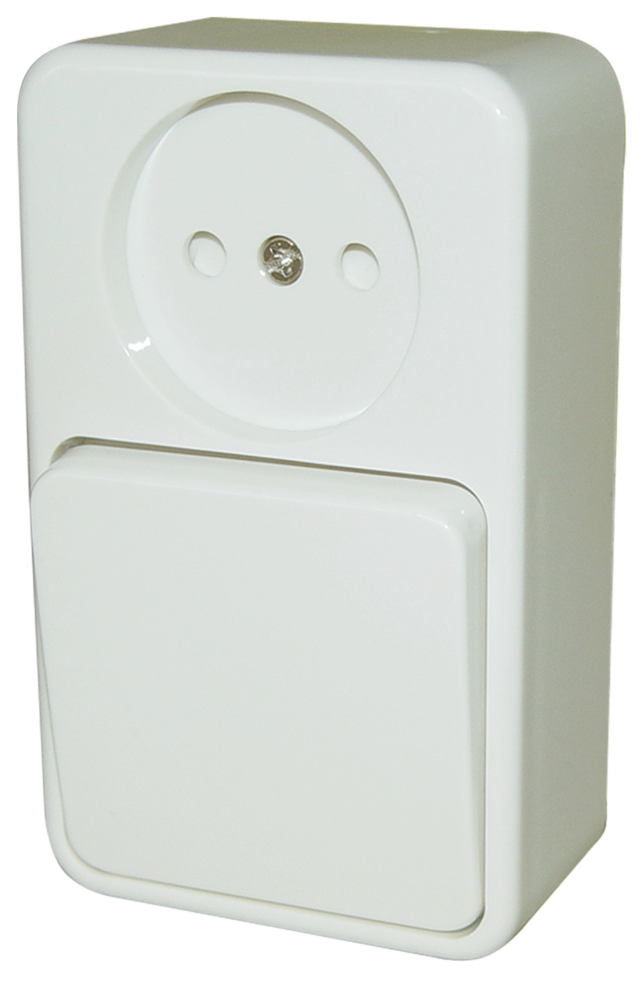 Unique Combination Dutch Power Socket with Single Two-way Switch