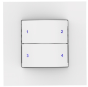 dRoom45-4F DALI Dimming Switch