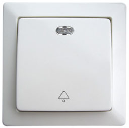 63L Lux Doorbell Switch with LED & Printing