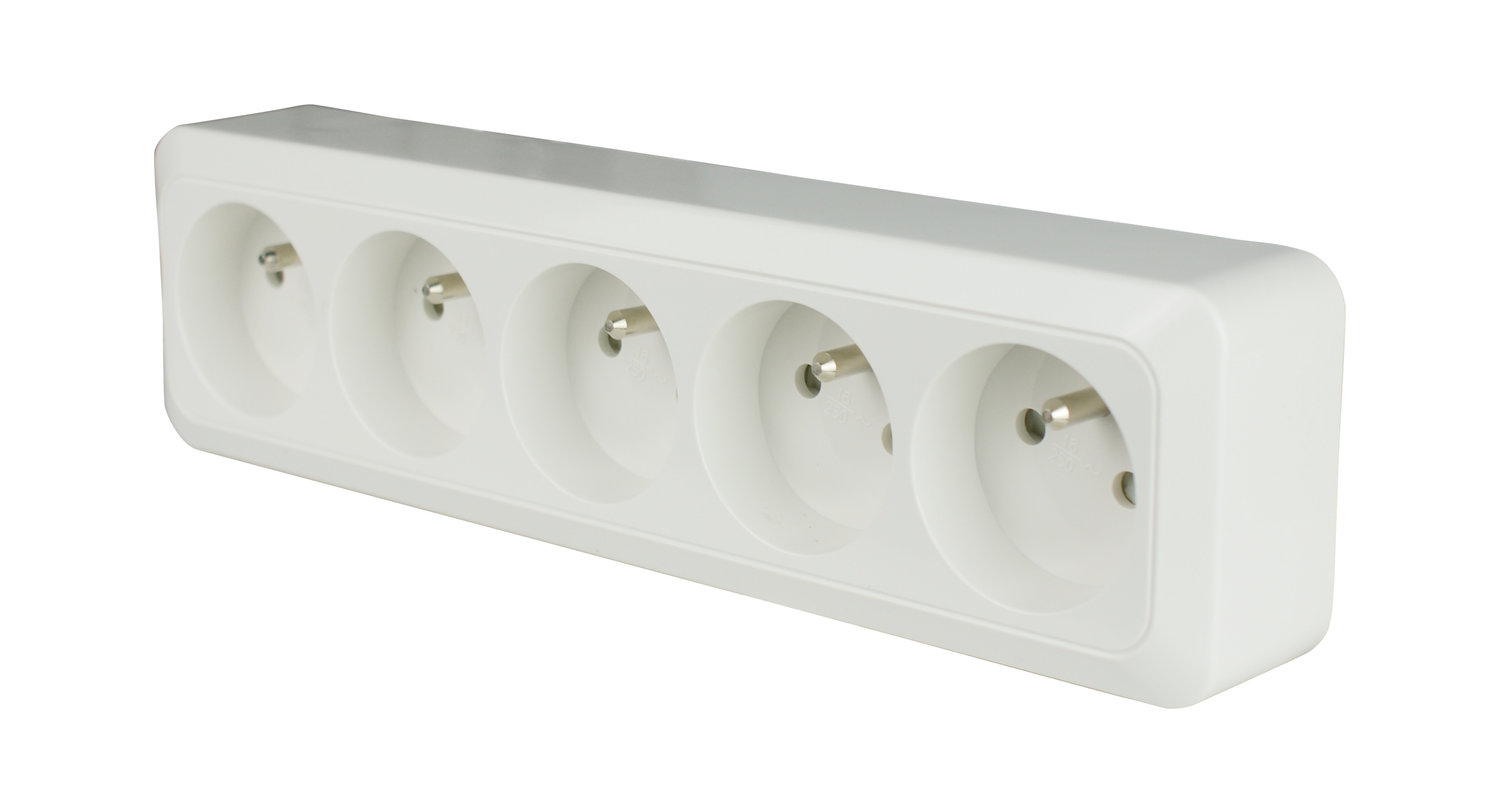 5 Gang French Power Socket-Ultra