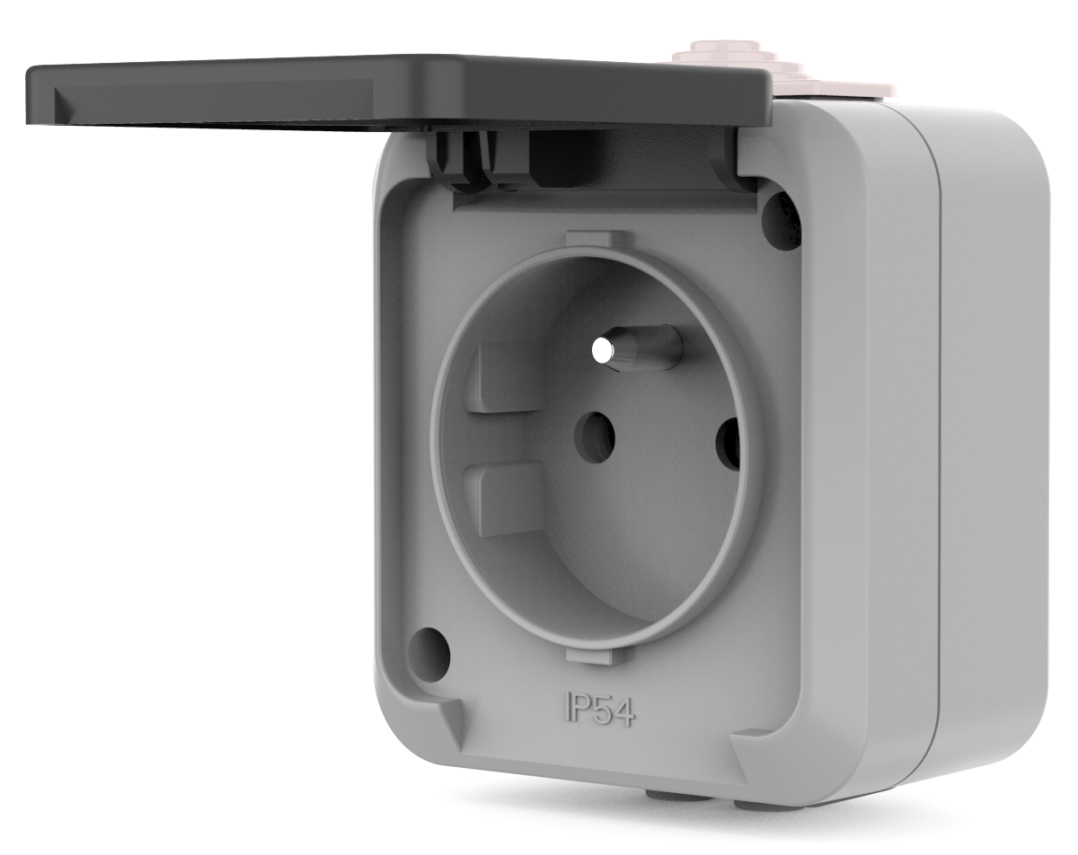IP54 Waterproof French socket