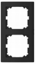 55Fm Famous Double Frame Anthracite