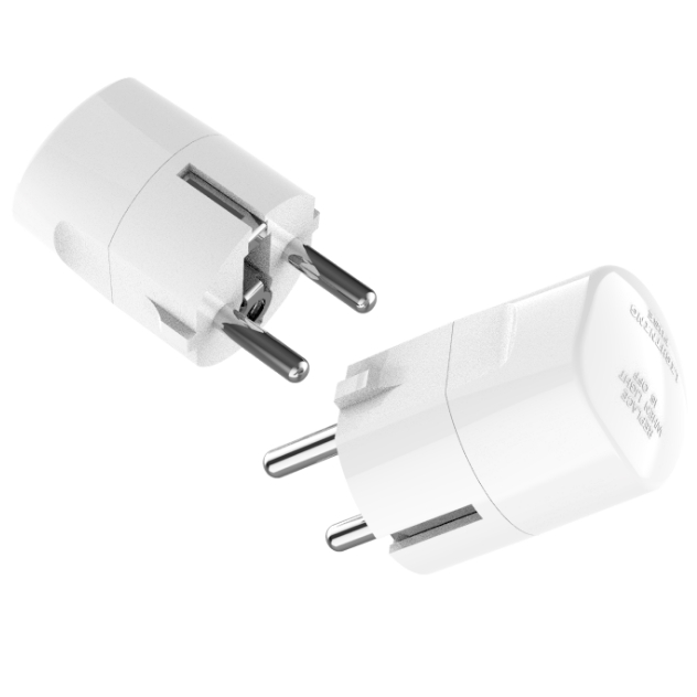 Socket with Surge Protector white