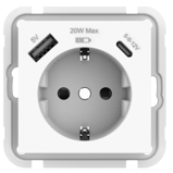 Shuko USB A+C PD