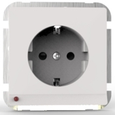 Schuko Socket with light